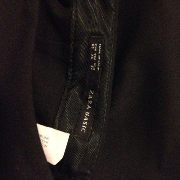 New Zara envelope origami fold over asymmetric hem faux wrap mini skirt skort - Picture 11 of 11